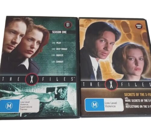 The X Files TV Series DVD Season 1 & Secrets Of The X Files R4 Supernatural - Picture 1 of 12