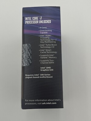 Intel Core i7 8700K 4.70 GHz Hexa-Core (BX80684I78700K) Processor