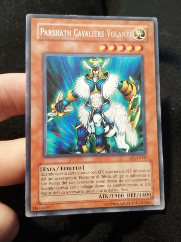 Yugioh Parshath Cavaliere Volante TP6-IT007 Rara Ita