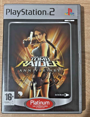 Jeu PS2 Tomb Raider Anniversary - Lara Croft - Version Française Complète, Comme Neuf