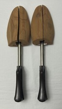 Vintage Rochester Shoe Tree Co Shoe Tree Wood Metal Stretchers Keepers U9 