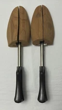 Vintage Rochester Shoe Tree Co Shoe Tree Wood Metal Stretchers Keepers (U9)