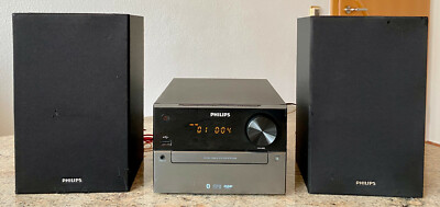Philips BTM 2310 Mini Stereoanlage Tuner, Bluetooth Streaming, CD/MP3 Player USB