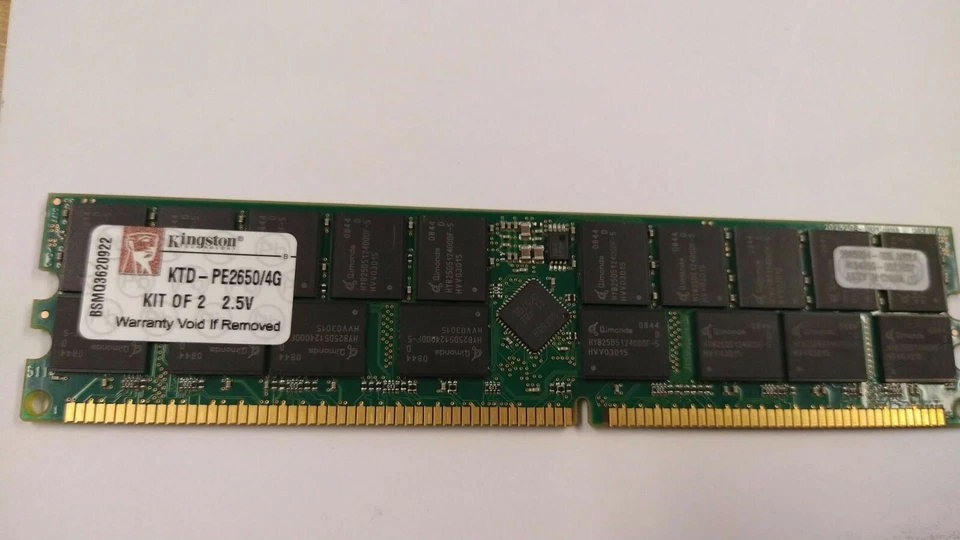 KTD-PE2650/4G Kingston 28 GB Kit (7 X 4GB) PC2100 DDR-266MHz Registered ECC - Image 2 of 3