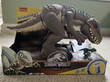 Imaginext Jurassic World Thrashing Indominus Rex Dinosaurs Action Figure