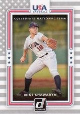 (31) 2016 Donruss MIKE SHAWARYN USA Rookie Card LOT #USA-23 Red Sox