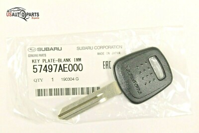 Subaru 2005-07 Forester E STi, 2006-07 WRX Master Key - Foto 3
