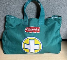 Fisher Price Medical Kit Doctor Tools Soft Bag Stethoscope Pressure Cuff 2005