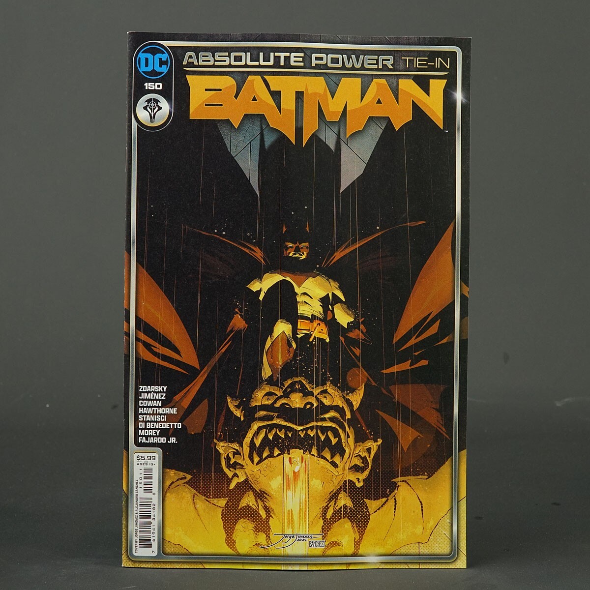 BATMAN #150 Cvr A DC Comics 2024 0524DC047 150A (CA) Jimenez (W