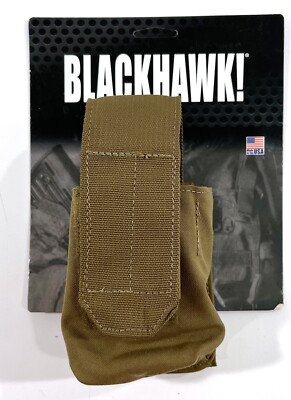 NEW BLACKHAWK STRIKE 39CL14CT S.T.R.I.K.E. SMOKE GRENADE SINGLE POUCH COYOTE TAN