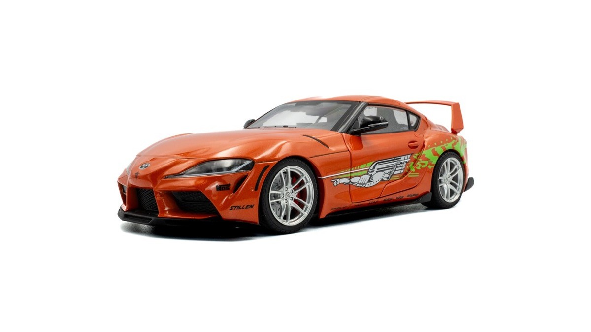 Solido - 1:18 Toyota GR Supra Fast & Furious Tribute Orange 2024