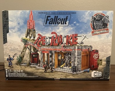 Fallout Red Rocket Truck Stop Mega Bloks Building Block Set Gift New/Sealed