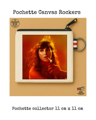 Juliette Armanet - Pochette Canvas Rocker - Popmusik Französischer Song Ikone
