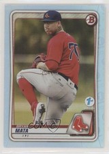 2020 Bowman 1st Edition Sky Blue Foil Bryan Mata #BFE-128 0x1