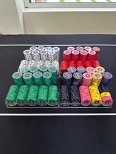 Professional ceramic 10g EPT Casino Poker chips - Custom Set 500/1000. Read desc