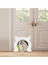 Large XL Indoor Cat Door Pet Gift Christmas Present Family 79