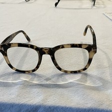 Tom Ford TF 5542-B Square Plastic Eyeglasses Tortoise Frames 50-22-145