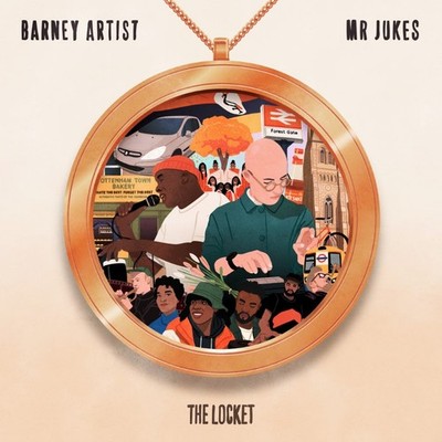 Mr Jukes & Barney Artist Locket LP vinyl Europe Virgin 2021 in die-cut sleeve