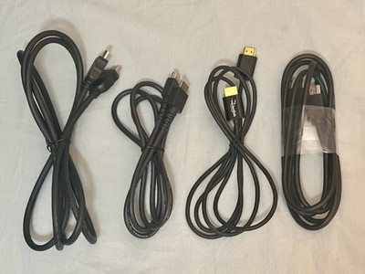 HDMI Male to Male Cable Lot of 4 Rocketfish Bose Nintendo Cables Cord Cords