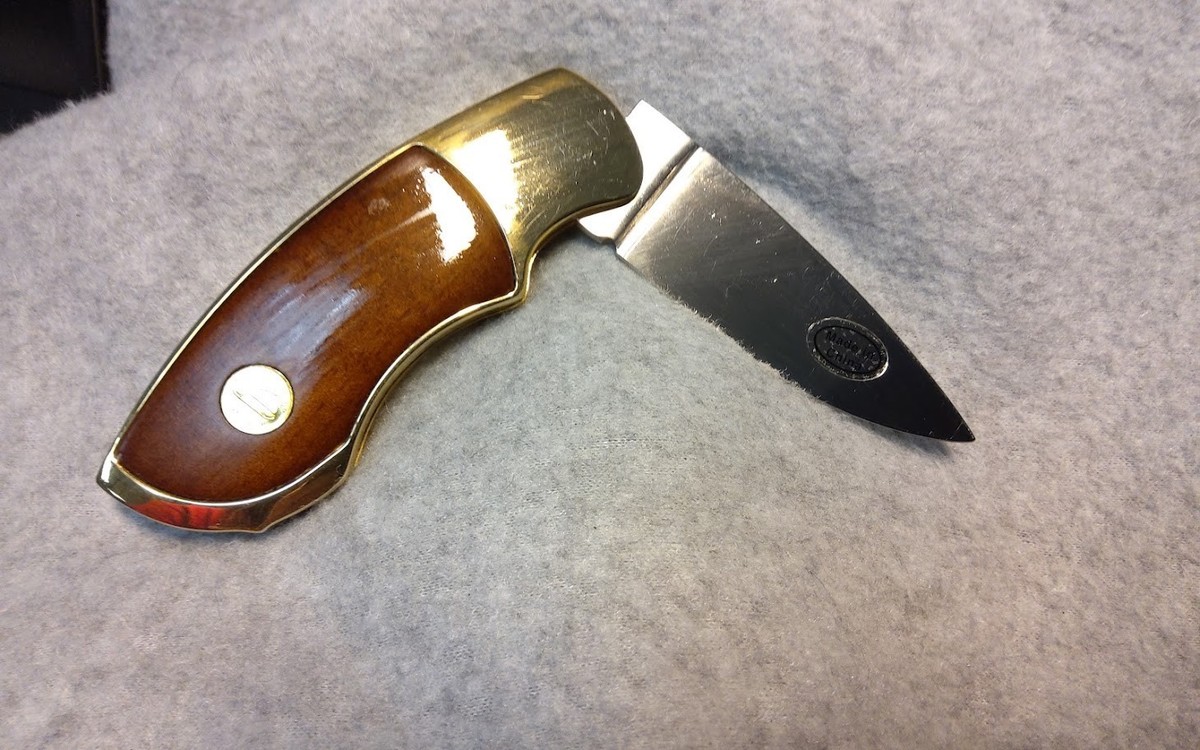 Franklin Mint Folding Black Lab Collector Knife | eBay