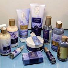 12 Pc Lavender Vanilla Bath  Body Works Aromatherapy Sleep Luxe Lotion Mist Oil