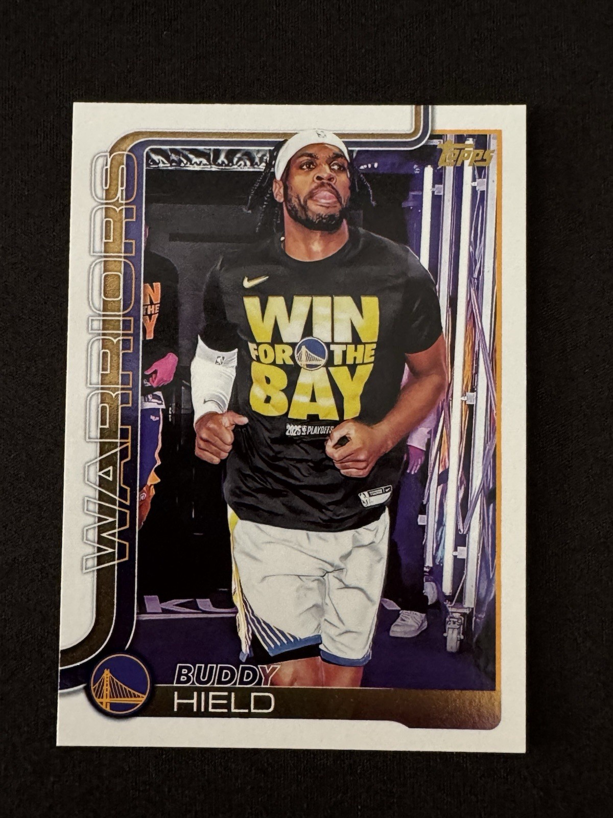 BUDDY HIELD 2025-26 Topps Golden Mirror Variation #237 SSP Golden State Warriors