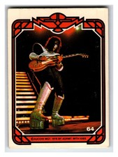 Donruss Kiss Ace Frehley 1978 64 Vintage Music Card