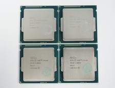 Lot of 4 Intel Core I3-4130 Dual-Core 3.40GHz LGA1150 3MB CPU Processor SR1NP
