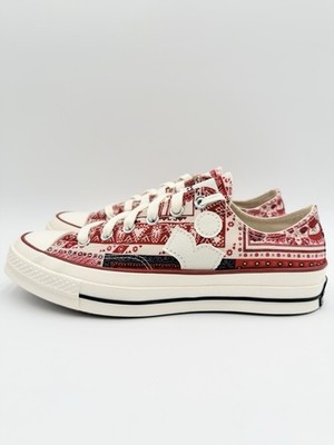 Converse Women's Chuck 70 Ox Low x Isabel Marant Size 10 Red Bandana |A14801C|