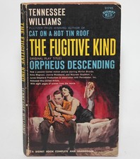 THE FUGITIVE KIND Tennessee Williams Signet 1960 1st Printing PB Marlon Brando