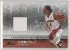 2009-10 Panini Studio Skylines Materials 98/249 Chris Bosh #28 HOF 0ij