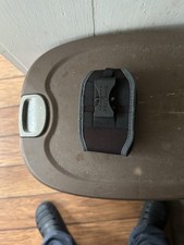 Nite Ize Belt Clip Phone Holster Wide Black Rugged Nylon Phone Pouch