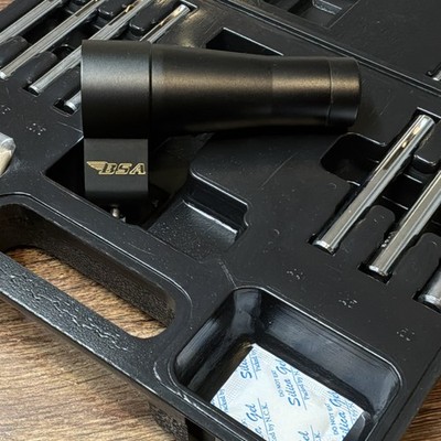 BSA Optics Boresighter Kit w/ Case, Adapters, Manual - .32 .338 .44