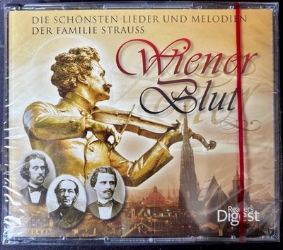 Wiener Blut/ Familie Strauss 5 CD Box Set Best Of Klassik Reader's Digest Walzer