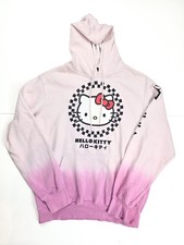 Sanrio Hello Kitty Pink Dip Dye Oversized Hoodie Sweatshirt Women's Size Medium