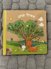 Melissa  Doug Natural Play Books 2 -  One Tree     Animals Everywhere  - NEW 