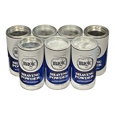 Softsheen Carson Magic Shave Regular Strength Shaving Powder 5 oz Lot Of 7 Cans
