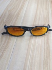 Vintay Oakley Four Polished Black Fire Iridium Sunglasses Made In USA