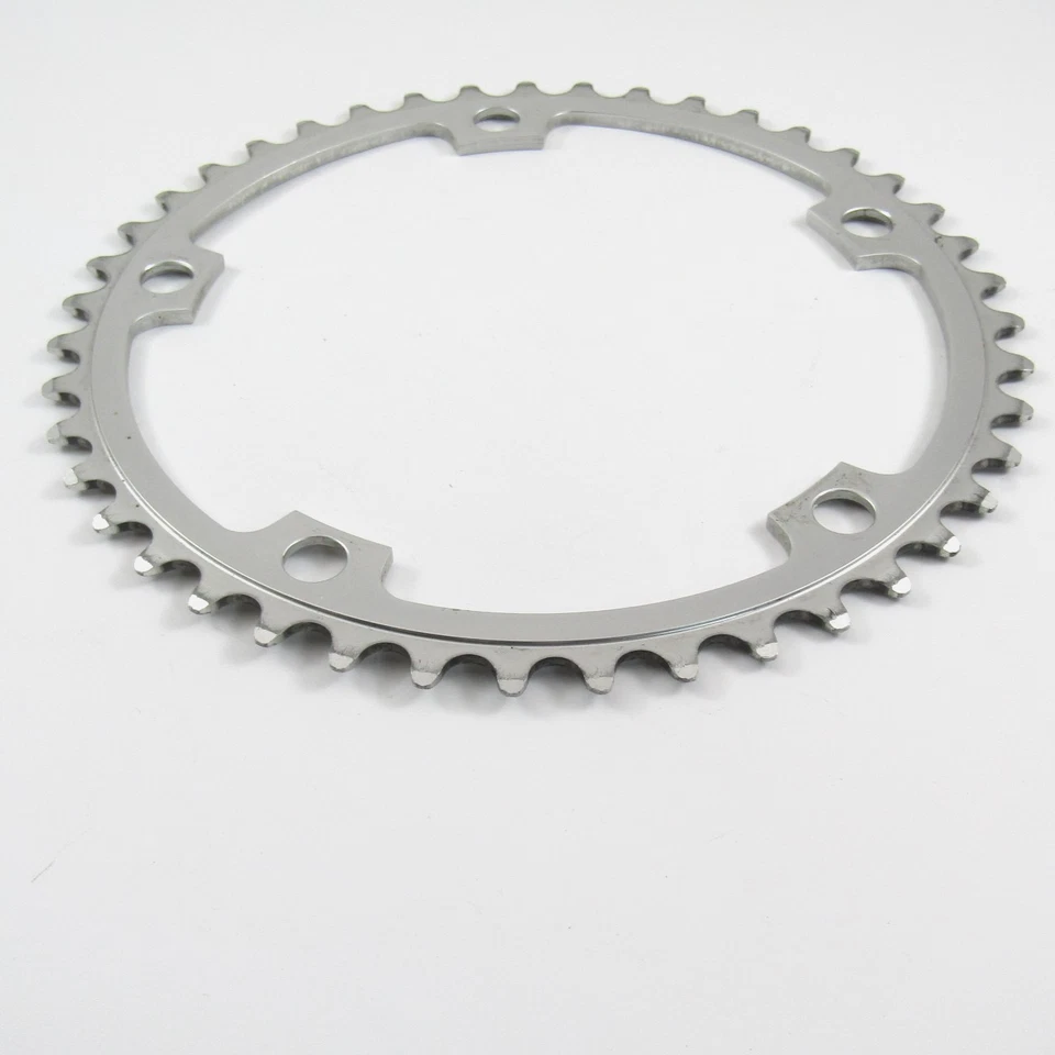 Campagnolo Nuovo / Super Record 43t 144mm bcd road chainring #753, 1970s - Image 4 of 4