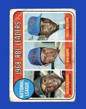 1969 Topps Set-Break #  4 NL RBI Leaders LOW GRADE (filler) *GMCARDS*