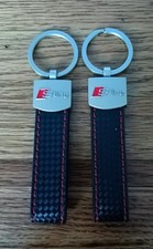 2 Audi Sline S Line keyring, Audi Sport collection