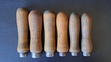 Vintage Wooden Handles Tools Files etc x 6