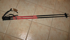 ROSSIGNOL All Mountain SKI Poles Tactic 120 cm BLACK RED 48"