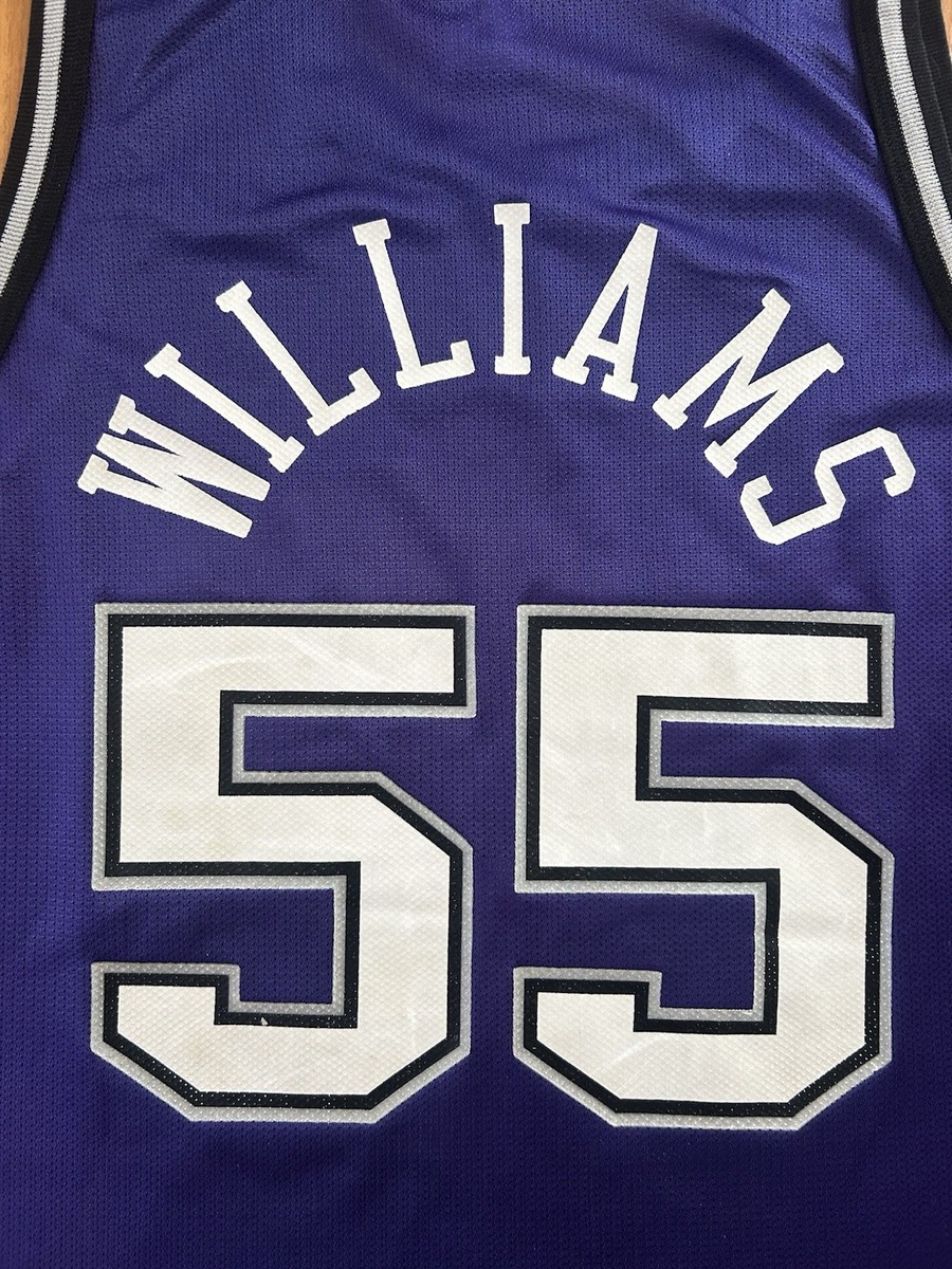 Vintage Jason Williams Champion Jersey Purple Sacramento Kings
