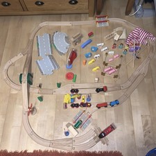 Brio HUGE Wooden Train Set Bundle