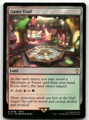 Game Trail #398 (NM) Final Fantasy FIC Magic MTG