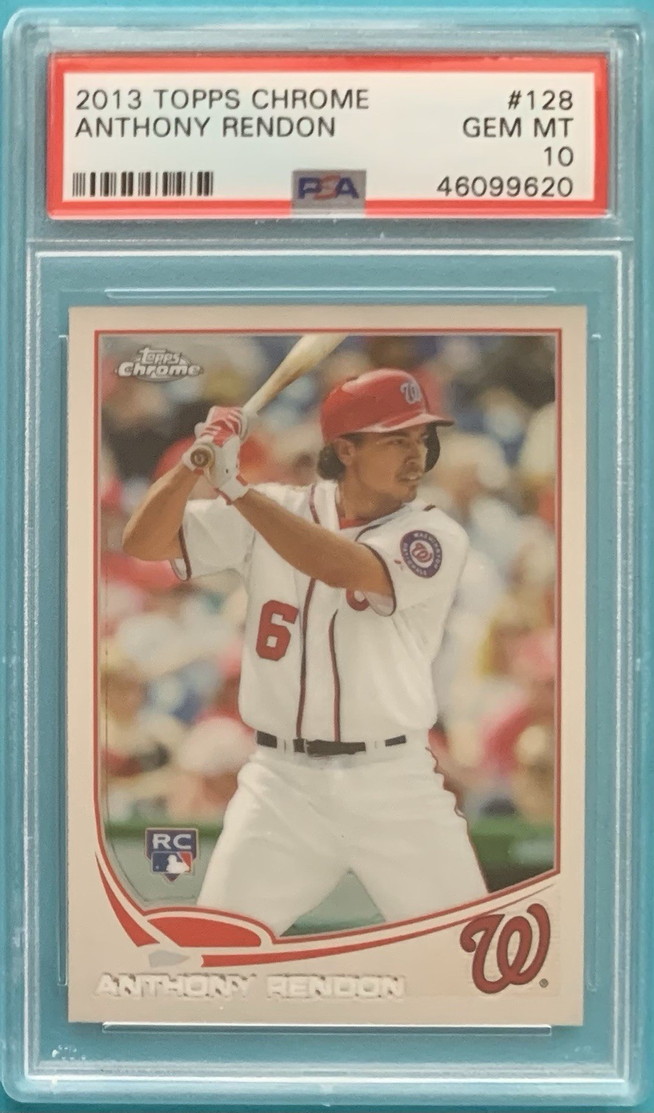 2013 Topps Chrome #128 Anthony Rendon PSA 10 GEM MINT
