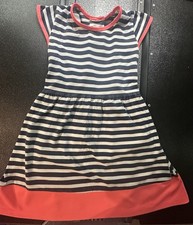 Girls M 7/8 Blue Sapphire Arctic Dress