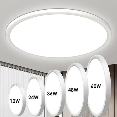 LED Deckenlampe Panel Deckenleuchte Schlafzimmer Wohnzimmer Bad Flur lampe IP44