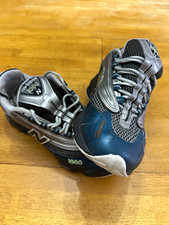 Imagen de New Balance 1000 Deep Ocean Men's Size 9 D Blue/Gray/Silver Mesh M1000S Preowned